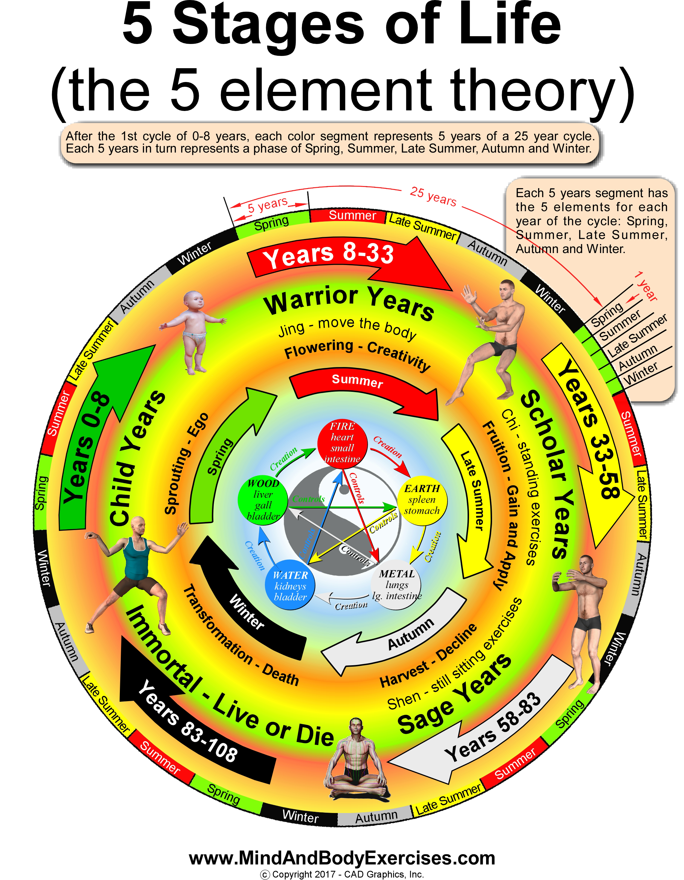 5 Element-stages of life