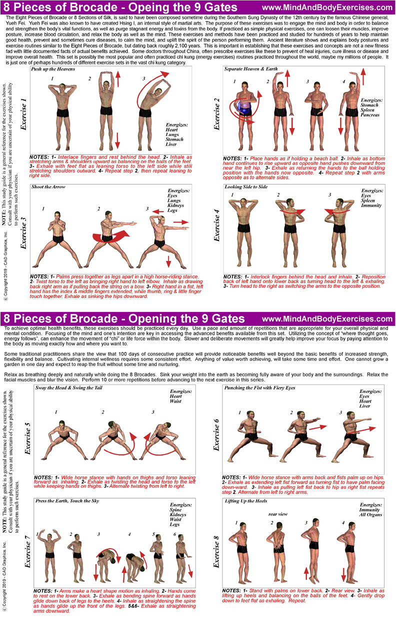 8 Pieces of Brocade-2up