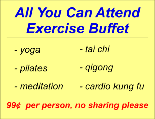 Exercise Buffet