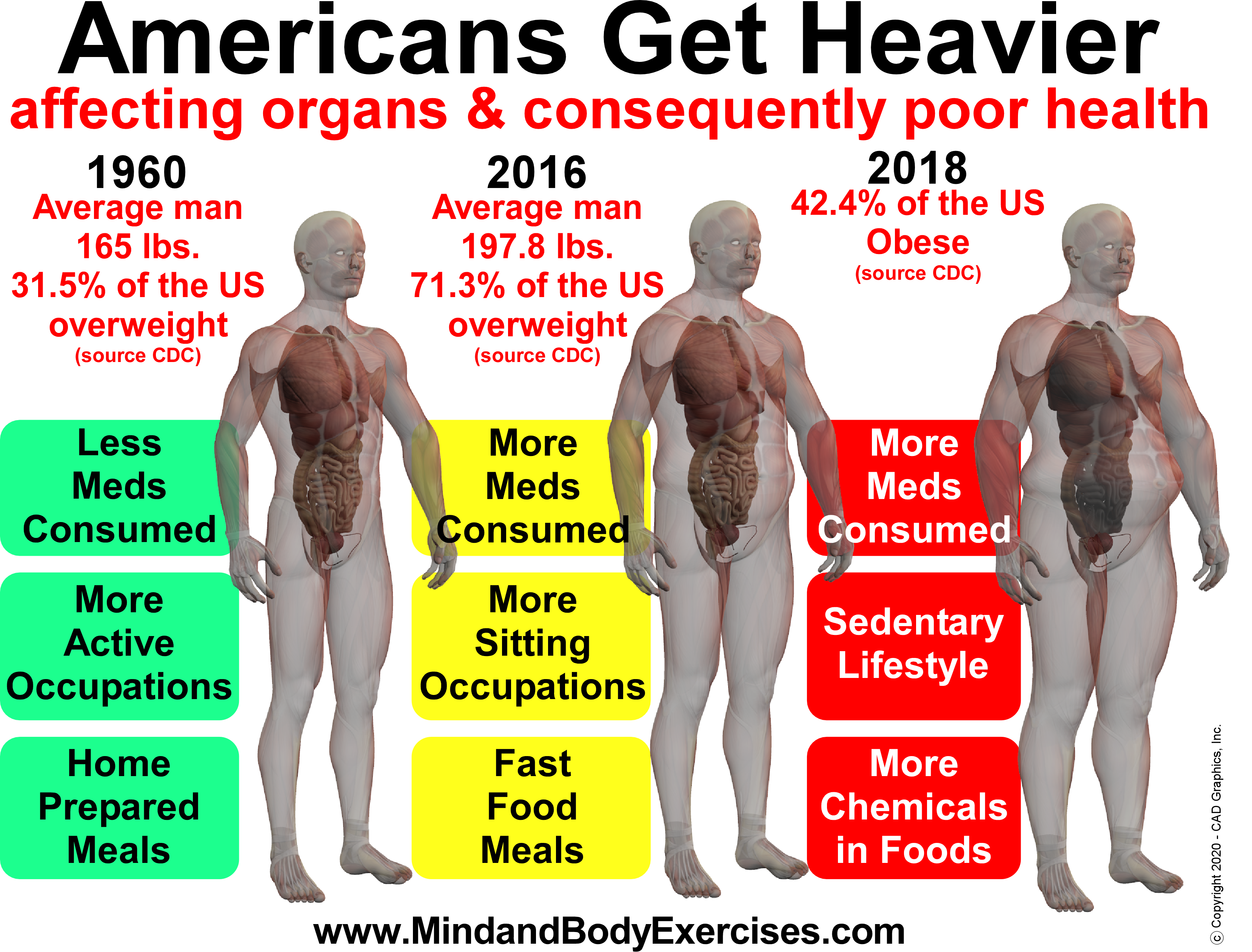 Americans get heavier