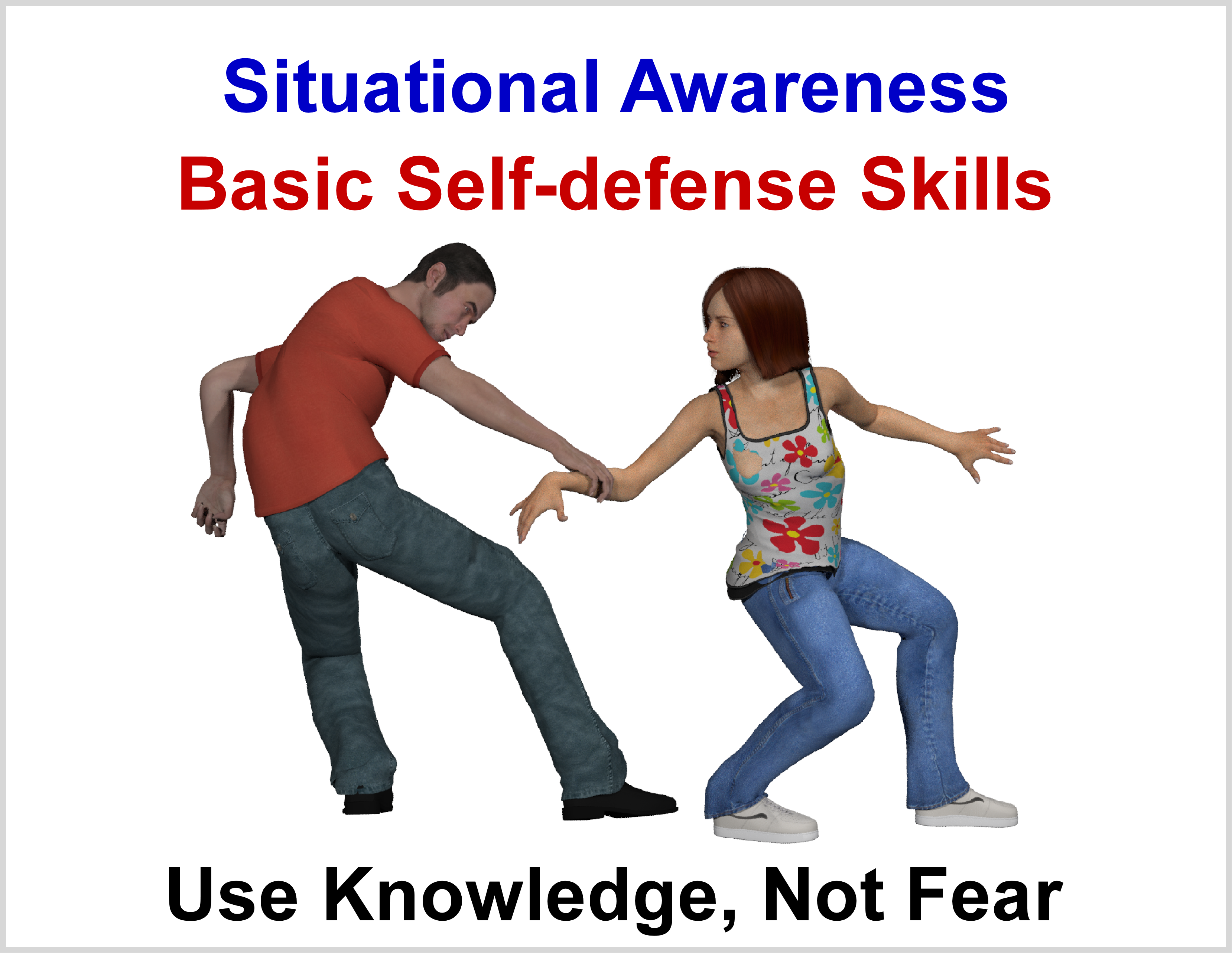self defense graphic
