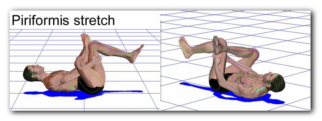 Piriformis stretch